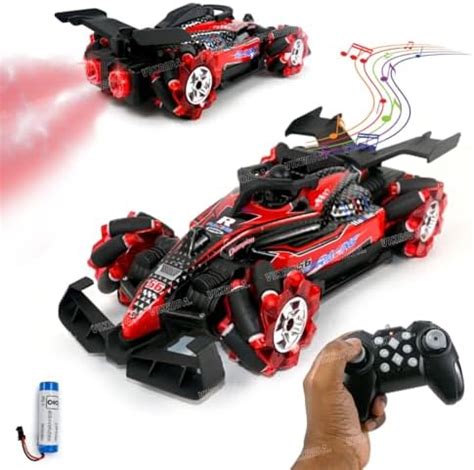 HOMOZE Remote Control Car Monster Truck with 360° Rotation & Remote ...
