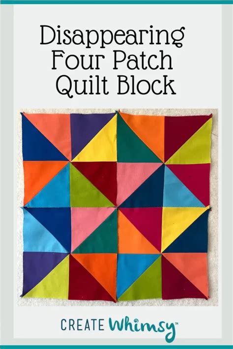 Image result for Disappearing Four Patch Tutorial