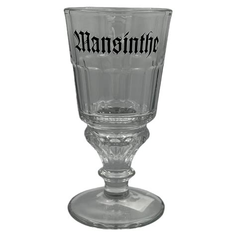 Absintheglas Pontarlier Mansinthe