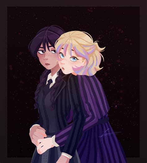 wednesday x enid on Tumblr