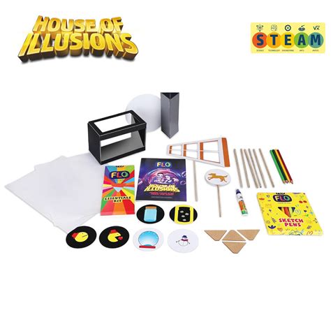 Buy FLO Toys Steam House Of Illusions All In One Creative Fun Board ...
