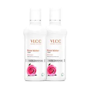 Buy VLCC Rose Water Toner - 100ml (Pack of 2) - Tones & Rejuvenates ...