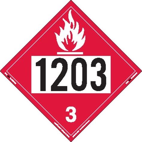 Labelmaster Flammable Liquid Hazmat Placard - Pack India | Ubuy