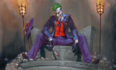 DC Comic Joker Art Wallpaper, HD Artist 4K Wallpapers, Images and ...