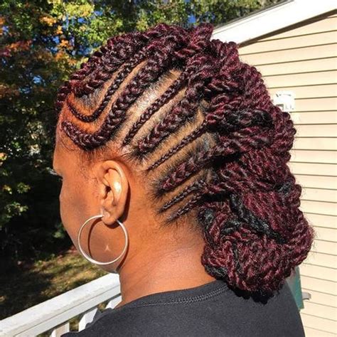 African American Braided Mohawk Hairstyles - Braided mohawk hairstyles ...