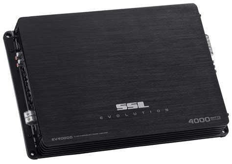 SSL EV4000D EVOLUTION 4000-watts Monoblock Class D 1 Channel 1 Ohm ...