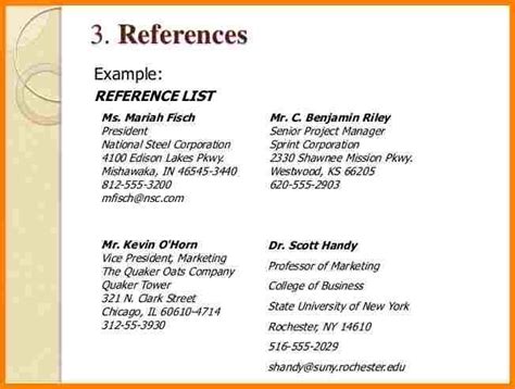 Image result for Example to Write Reference for a Project