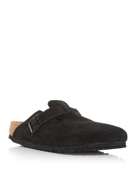 Birkenstock Boston Clogs in Black | Lyst