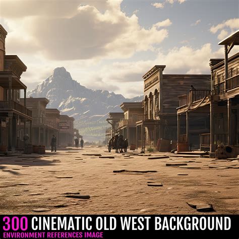 ArtStation - 300 CINEMATIC OLD WEST BACKGROUND / 4K