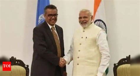 Coronavirus vaccine: WHO chief Tedros thanks PM Modi for strong ...