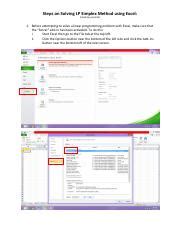 Image result for Simplex Method Using Excel