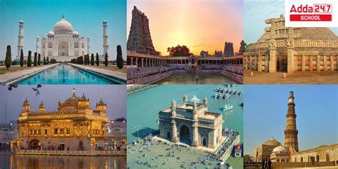 Famous Historical Monuments of India with Names and Pictures