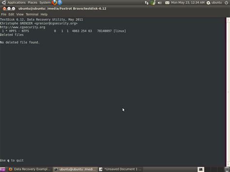 TestDisk Recovery Software 的图像结果