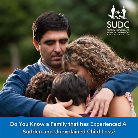 Losing a child suddenly and without explanation is a heartbreaking and ...