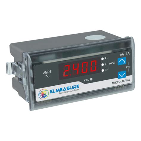 Buy Elmeasure ?ALPHA 3A MICRO AMMETER 3PH ACC CLASS 1 — Vashi ...
