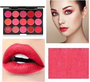 SEUNG Long lasting 15 Color Lipstick Matte Lip Creamy color Palette ...
