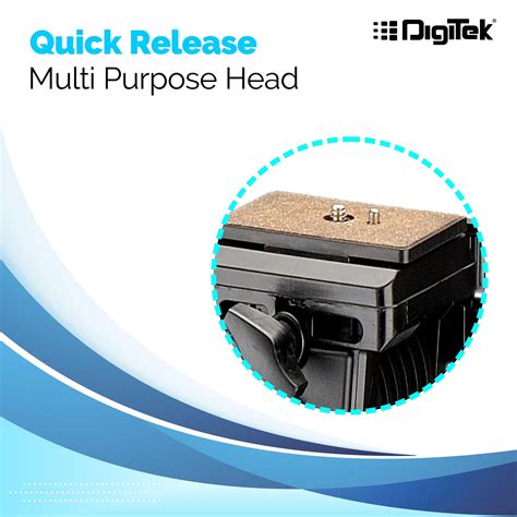 Buy Digitek Tripod Quick Release Plate with Lock DQR-001