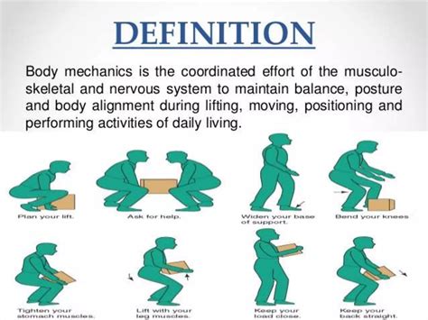 Body mechanics | PPTX