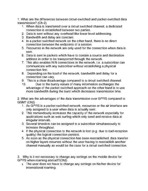 Circuit Switched Data