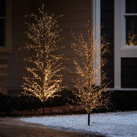 Twig Tree LED Outdoor Christmas Decoration Holiday Lighting Decor