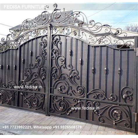 Front Gate Designs For Houses Steel Square Pipe Gate Design Channel ...