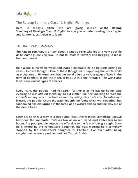 Image result for Rat Trap Class 12