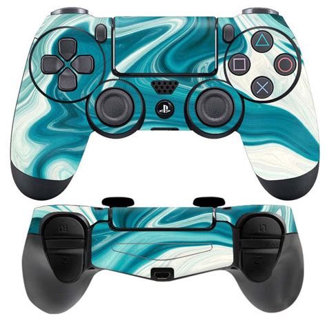Skin Wrap Vinyl Sticker for DualShock 4 Wireless Controller- Marble Te ...