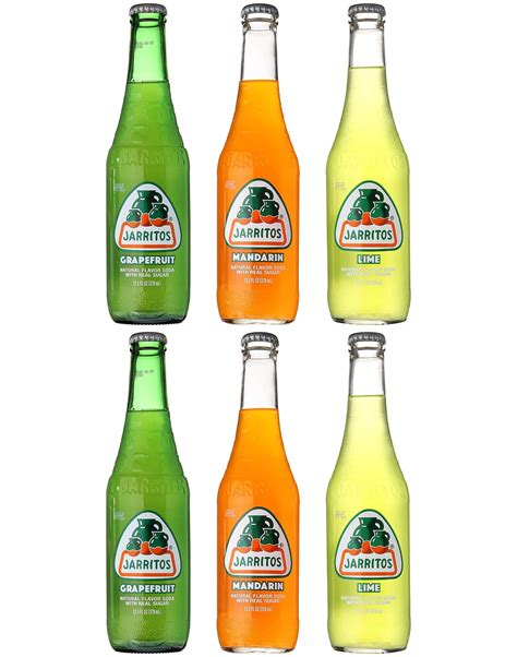 Buy Jarritos Mexican Soft Soda Drink, Grapefruit, Mandarin, Lime ...
