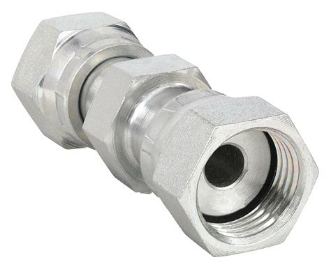 PARKER, 1/4 in OD x 1/4 in OD Size, 9,200 psi Max Op Pressure ...