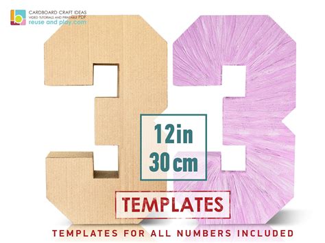 Image result for Printable Block Number Templates