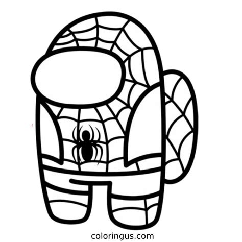 Among Us Coloring Pages