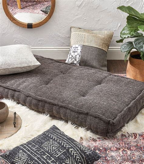 How To Make a Large Rectangle Floor Cushion | Floor cushions living ...