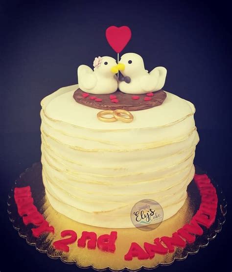 Some Of The Most Beautiful Wedding Anniversary Cakes To Surprise Your ...