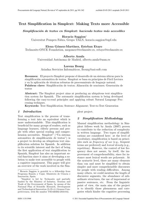 Text Simplification 的图像结果