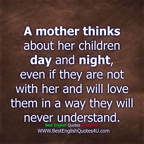 Quotation On Mothers Love