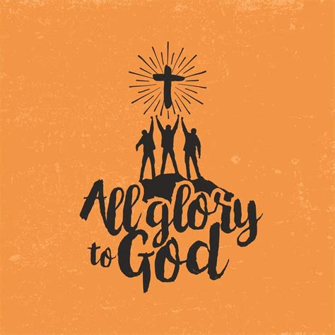 5 Ace all glory to god |christian god poster|jesus poster|Jesus love ...