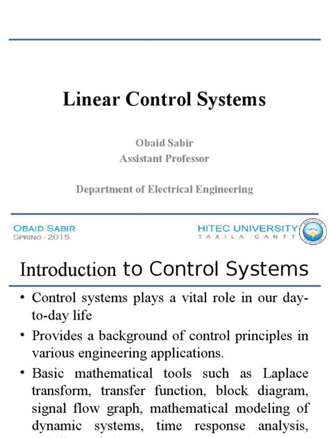 Image result for Linear Control Design