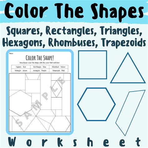 Shape Names Interactive Worksheet Live Worksheets, 55% OFF
