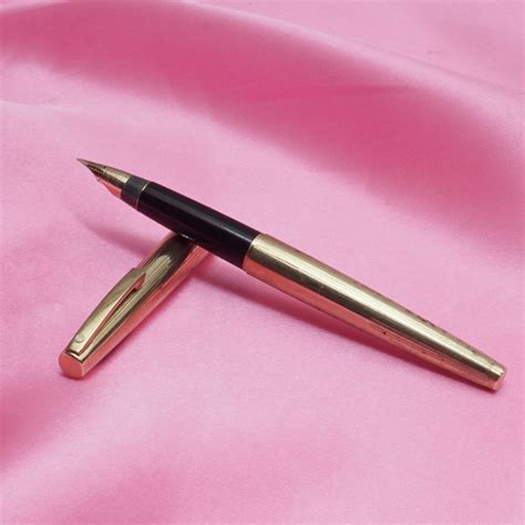 Sheaffer Model : 91098 12K G.F Full Golden Color Body Medium Nib ...