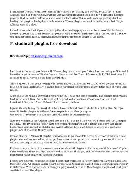 Fillable Online The following effect plug-in could not be loaded Fax ...