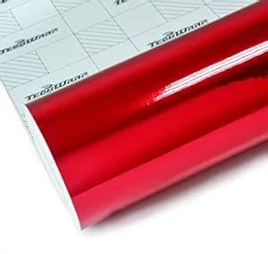 SMARTBUYER : 24''x48'' Inch Glossy Red Vinyl Car Wrap Sheet Roll Film ...