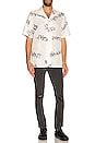 Ksubi Intoxicant Resort Short Sleeve Shirt in White | REVOLVE