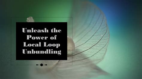 Local Loop Unbundling 的图像结果