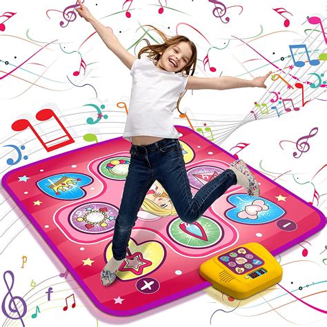 Buy Beefunni Dance Mat Toys for 3-10 Year Old Girls,5 Game Modes ...