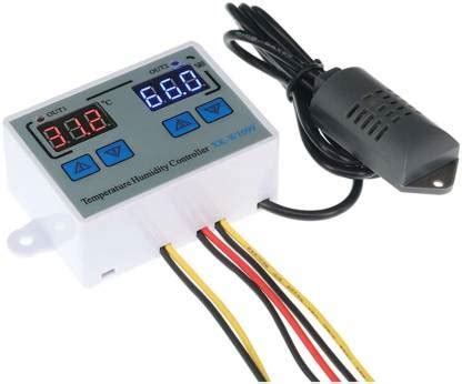 SS ROBOTICS XK-W1099 Digital Temperature Humidity Controller Home ...