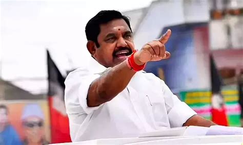Edappadi Palaniswami questions CM Stalin's concern for TN's rights