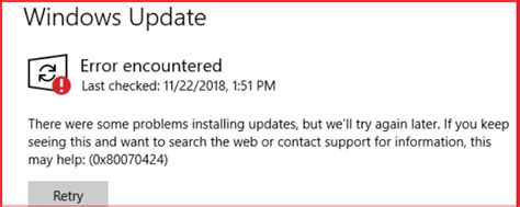 Image result for Error Code 0X80070424