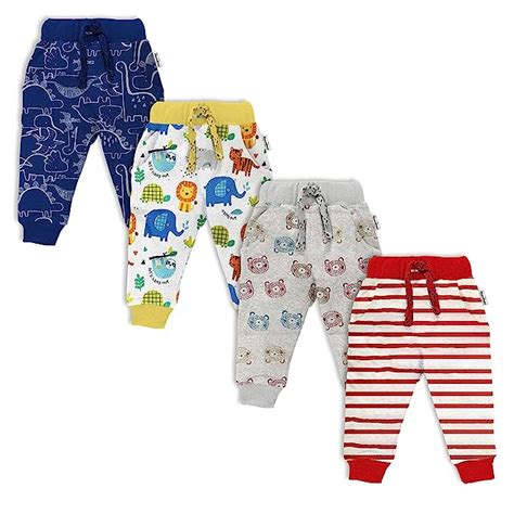 Buy NammaBaby Baby Unisex Cotton Thick Regular Fit Print Hem Full ...