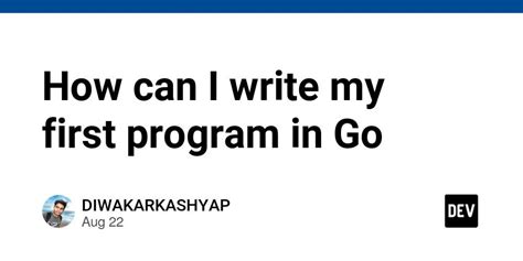 Image result for How to Create My First Program