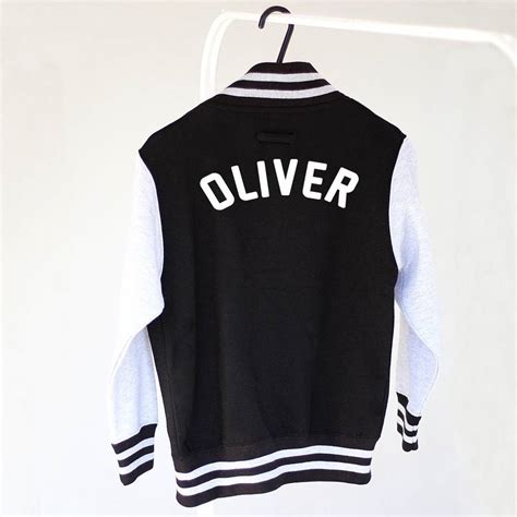 Personalised Childrens Varsity Jacket By Jack Spratt